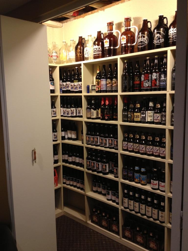 Homemade Beer Cellar